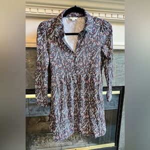 Boden Size US 2P Paisley Dress
